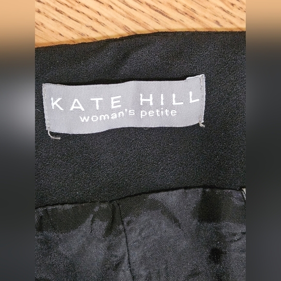 NWOT KATE HILL Petite Wide Leg Trousers - Picture 3 of 5